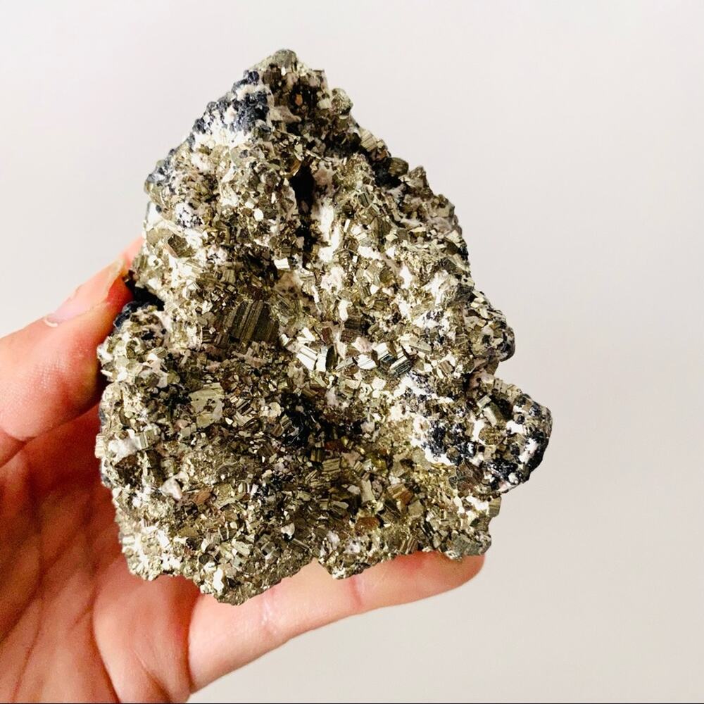 Pyrite Rough Raw Genuine 3” Crystal Boho Gypsy Meditation Yoga Gemstone Decor